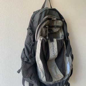 Well-Loved Gray The North Face Recon Backpack